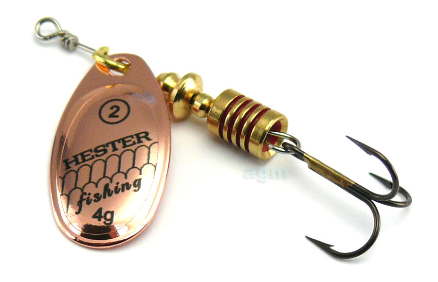 Hester Ospray Spinner 4g - Copper