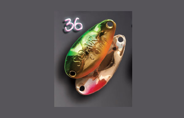 Crazy Fish Soar Spoon 1.8g - 36 Gold/Orange/Green