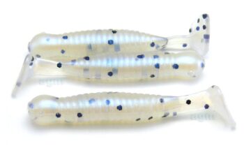 AGM 1.5" Paddler Grub - Blue Pearl Pepper (10pcs)