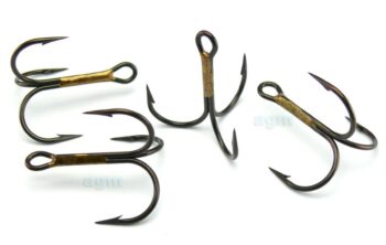 VMC 9649 BZ Treble Hook - Size 1 (10pcs)