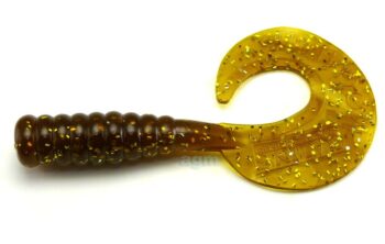 Kalins 5.5" Mogambo Grub - Rootbeer Gold Flake (4pcs)