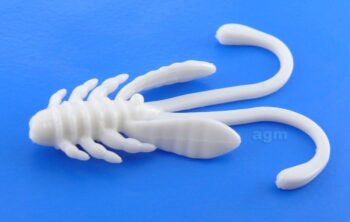 Crazy Fish 1.6" Allure - 59 White (8pcs)