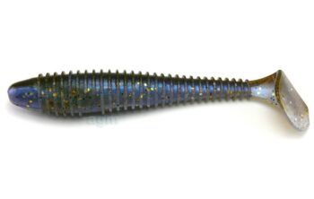 Crazy Fish 4.7" Vibro Fat - 3D Swamp/Pearl (4pcs)