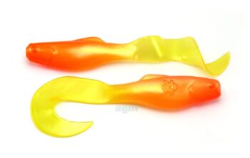 Orka 3.75in Shad Tail YR Sunrise 5pcs