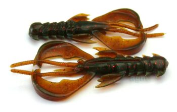 Crazy Fish 2.5in Nimble 14 UV Motor Oil 7pcs