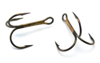 VMC 9649 BZ Treble Hook - Size 2/0 (5pcs)