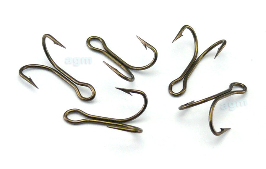 Hameçon Double VMC 9986 Specimen Big Game - Renforcé 1X Strong - Lot De 5 - Pour La Pêche Sportive Gros Poissons