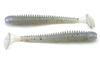 Crazy Fish 2in Vibro Worm Cold Pearl 8pcs
