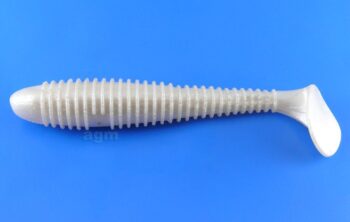 Crazy Fish 4.7" Vibro Fat - 66 Pearl Snow (4pcs)