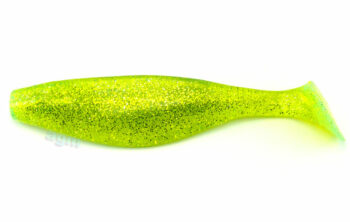 Big Bite 6" Shad - Chartreuse Shine (2pcs)