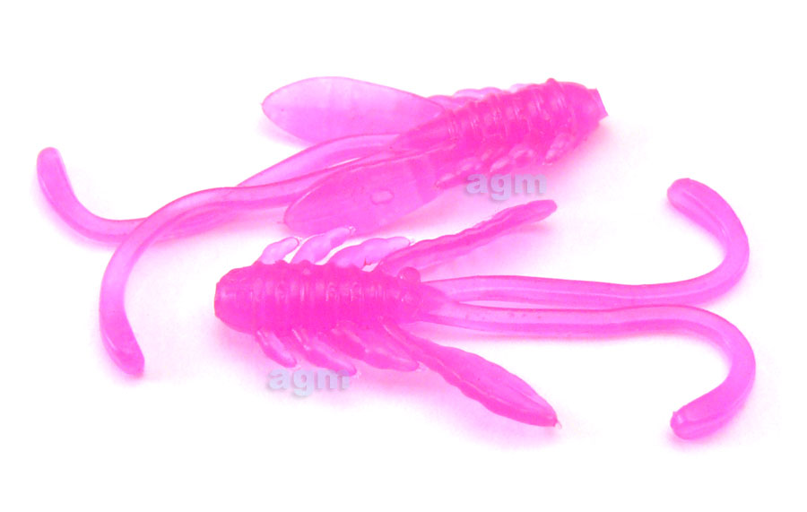 Crazy Fish 1.1" Allure - 76 Toxic Pink (10pcs)
