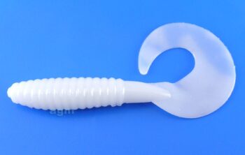 Big Bite 4.5" Fat Grub - White (5pcs)