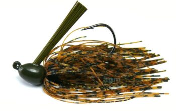 Booyah Baby Boo Weedless Jig 9g - 3D Green Pumpkin