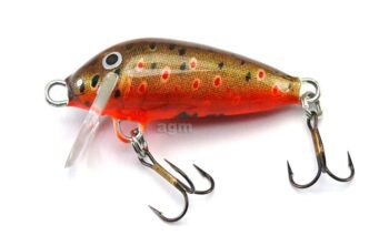 Hester Mini Small Fry - Brown Trout/Orange Belly