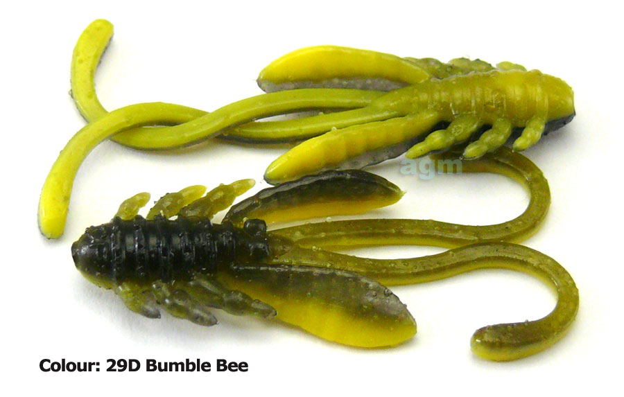 Crazy Fish 1.6" Allure - 29D Honey Bee (8pcs)
