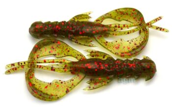 Crazy Fish 2.5" Nimble - 68 Blk/Red Watermelon (7pcs)