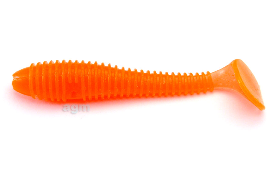 Crazy Fish 2.7" Vibro Fat - 64 Fluo Orange (5pcs)
