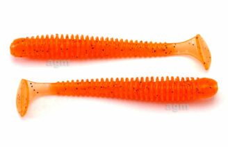 Crazy Fish 2" Vibro Worm - 18 Carrot (8pcs)