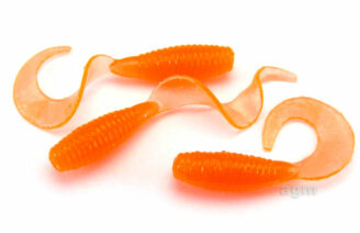 Crazy Fish 1" Angry Spin - 64 Fluo Orange (8pcs)