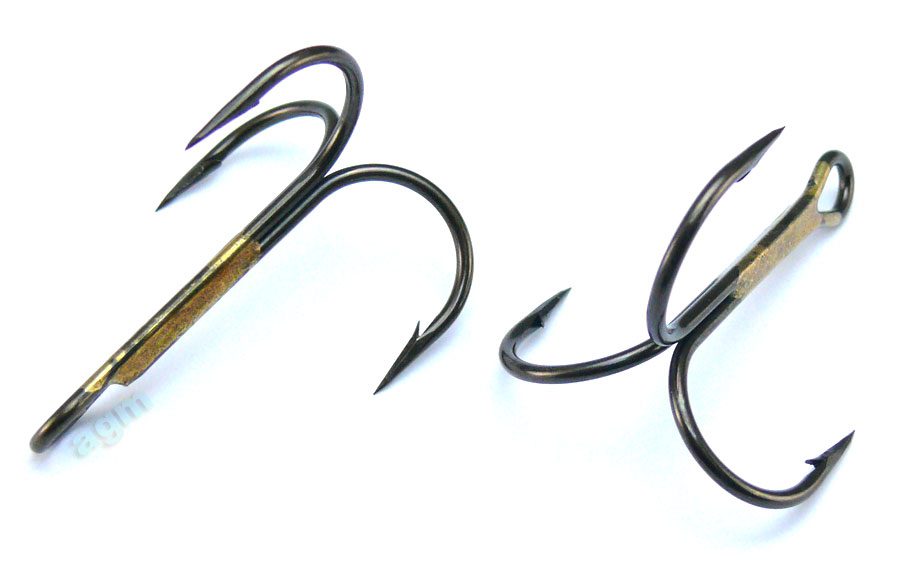 VMC 9649 BZ Treble Hook - Size 3/0 (5pcs)