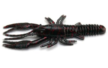 AGM 3in Crayfish Black Red Flake 8pcs