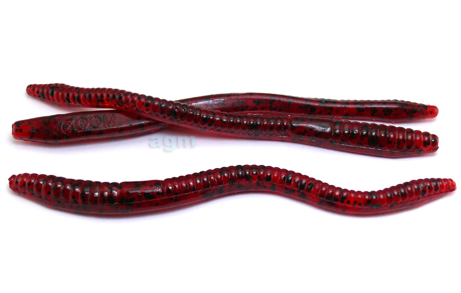 Zoom 4.5" Finesse Worm - Cherry Seed (20pcs)
