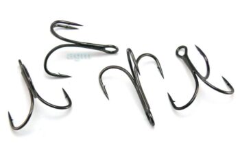 VMC 7552 BN Light Inline Treble Hook - Size 4 (7pcs)