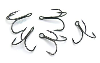 VMC 7552 BN Light Inline Treble Hook - Size 8 (8pcs)