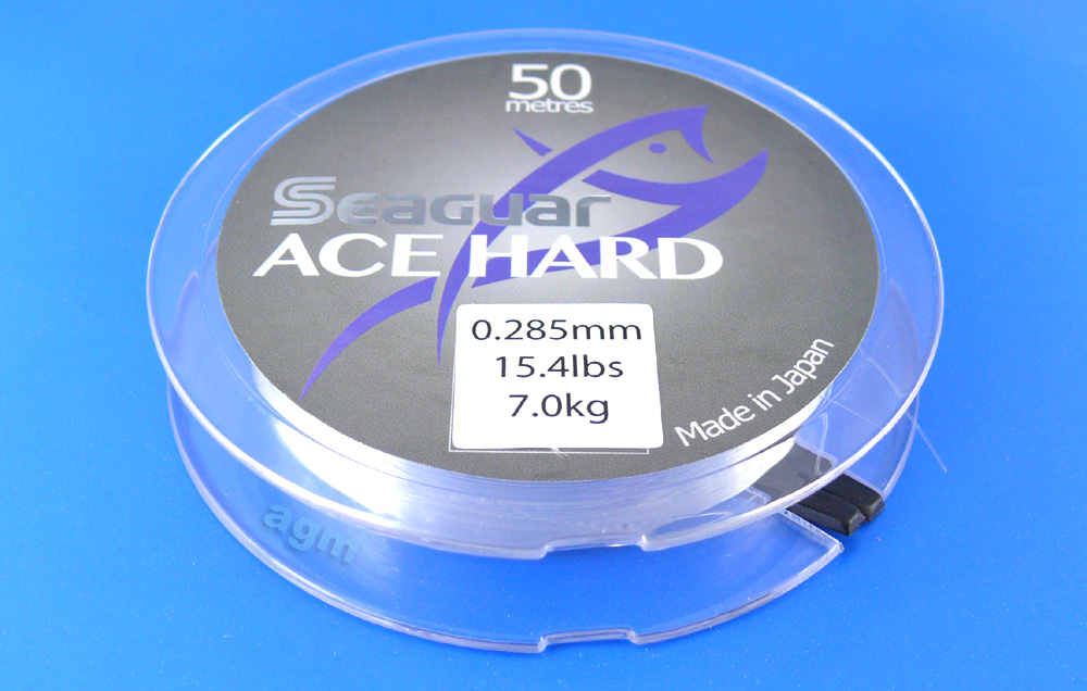 Seaguar Ace Hard Fluorocarbon Leader - 15.4lb/7kg x 50m