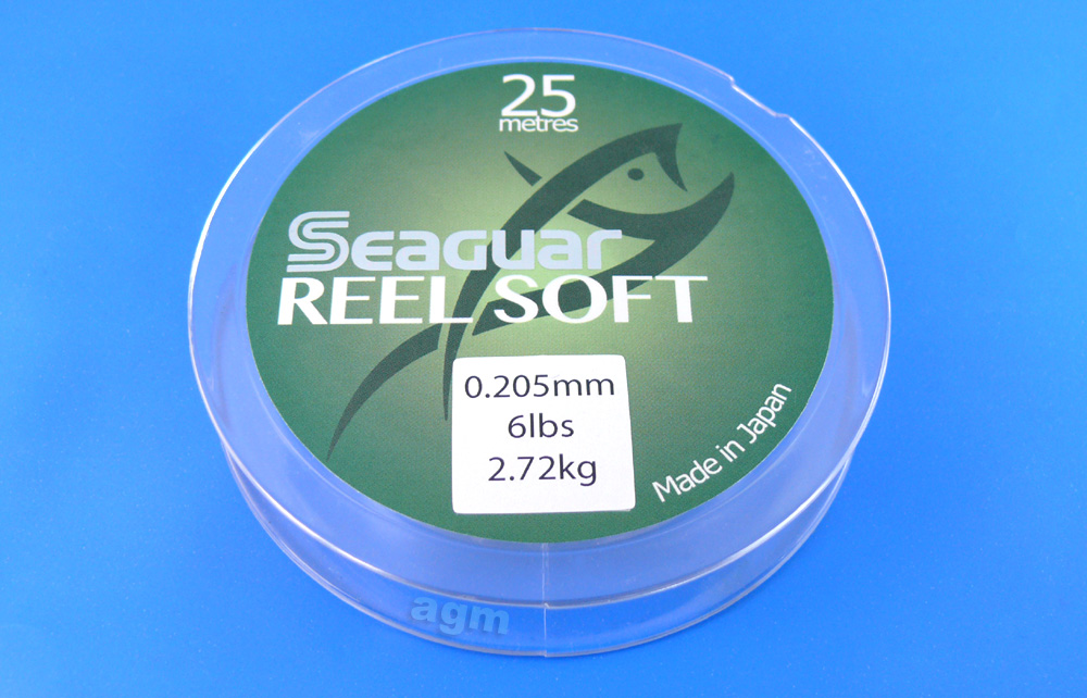 Seaguar Reel Soft 100% Fluorocarbon Line - 6lb/2.7kg x 25m