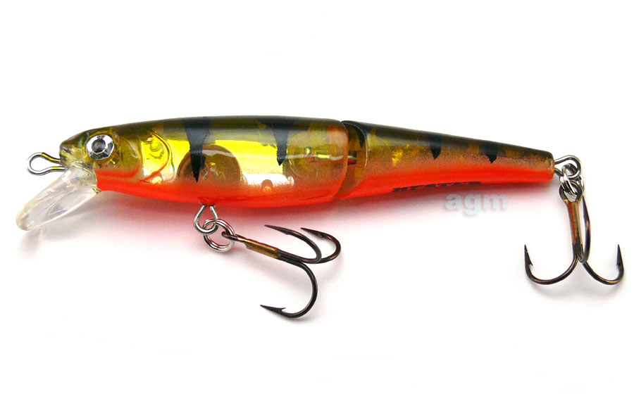 Hester 2.75" Jointed Trout Minnow - Holo Perch/Orange Belly