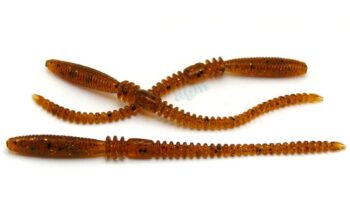 Crazy Fish 4" Cruel Leech - 32 Dark Beer (7pcs)