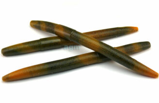 AGM 6" Stick Worm - Natural Craw (7pcs)