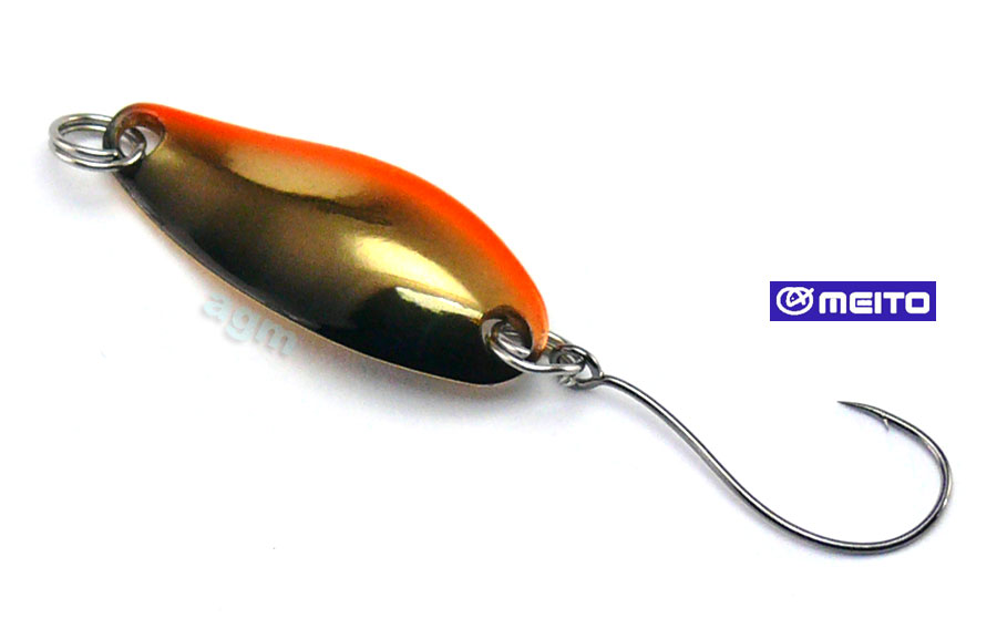 Crazy Fish Seeker Spoon 2.5g - 13 Gold/Orange/Black