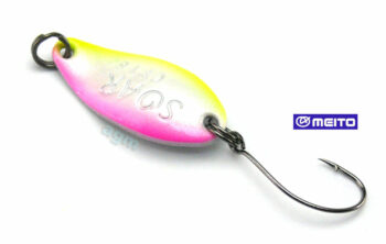 Crazy Fish Soar Spoon 1.8g - 25 Chartruese/White/Pink