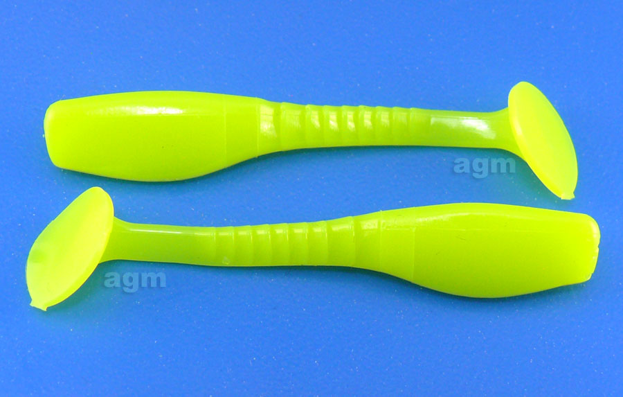 Big Bite 2" Swimming Crappie Minnr - Opaque Chartreuse (10pcs)