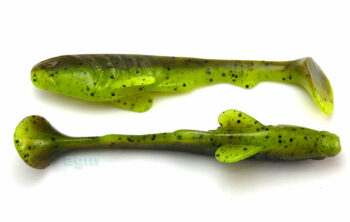 Crazy Fish 4" Tough - 4D Swamp Chartreuse (6pcs)