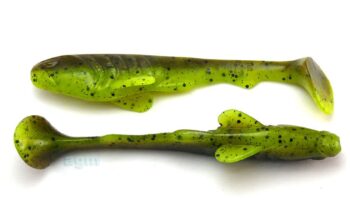 Crazy Fish 4" Tough - 4D Swamp Chartreuse (6pcs)