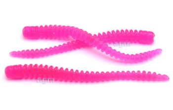 Crazy Fish 2" Cruel Leech - 76 Toxic Pink (8pcs)