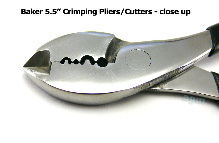 Baker 5.5" Crimping Pliers/Cutters