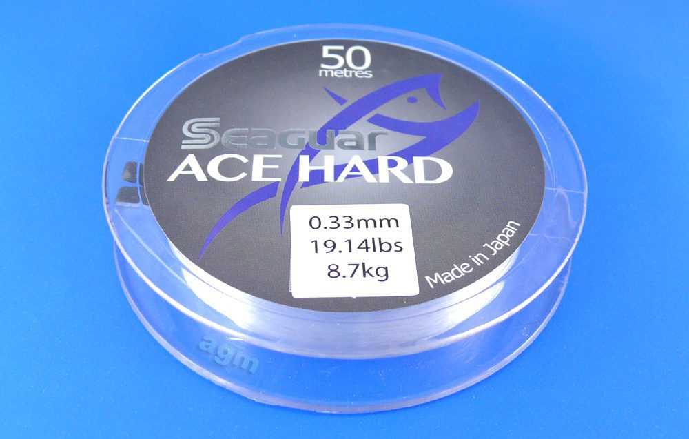 Seaguar Ace Hard Fluorocarbon Leader - 19.1lb/8.7kg x 50m