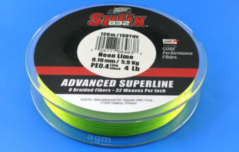 Sufix 832 Braid 5.9kg/13lb (120mtrs) - Neon Lime