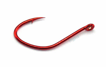 Profi-Blinker Insanity Hook Red - Size 6 (10pcs)