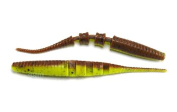 Crazy Fish 4in Floating Polaris 4D Swamp Chartreuse 6pcs