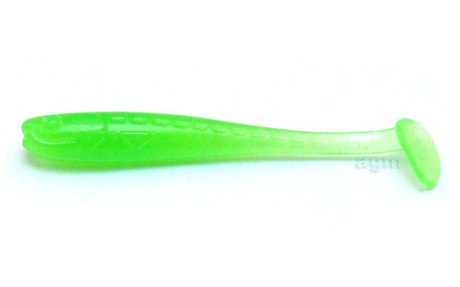 Crazy Fish 1.6" Nano Minnow - 81 Toxic Green (8pcs)