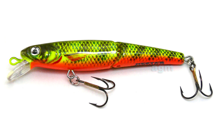 Hester 2.75" Jointed Trout Minnow - Fire Minnow