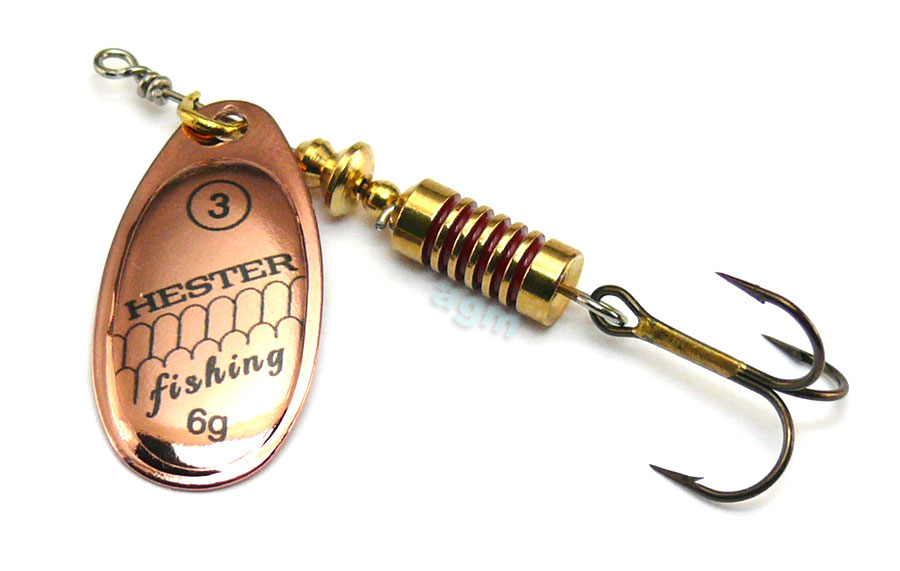 Hester Ospray Spinner 6g - Copper