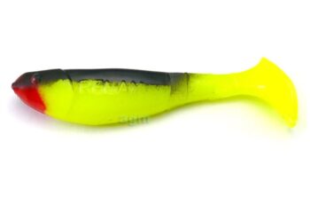 Relax 2.5" Kopyto Shad - Silk Chartreuse/Black Back (2pcs)