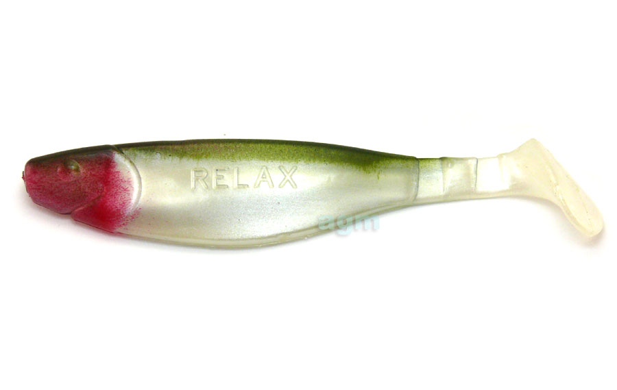 Relax 5" Kopyto Shad - Pearl/Olive Back