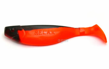 Relax 5" Kopyto Shad - Orange/Black Back